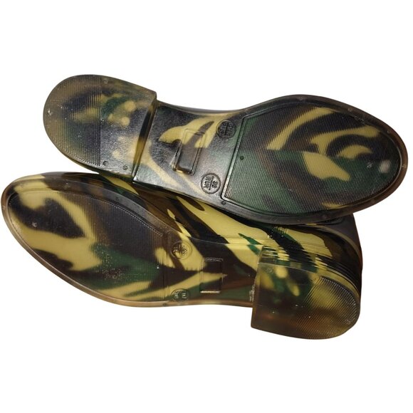 Camo Rain Boots-Shoes Of Soul- Womens Ankle Chelsea Style-SIZE: 7 - Picture 5 of 7